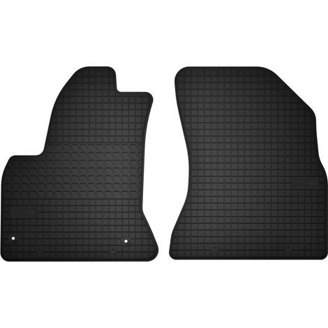 Tapis de sol avant en caoutchouc pour : Peugeot 3008 I monospace (de 2009 à 2016)