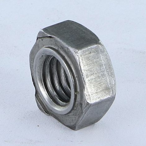 Écrou hexagonale à souder M12 Acier brut-30 pièces