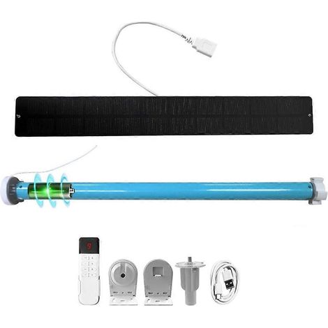 Moteur automatique de store enrouleur intelligent Tuya Zigbee à batterie pour tube de 38 mm, compatible avec Alexa et Alice (type 2). (1/5)