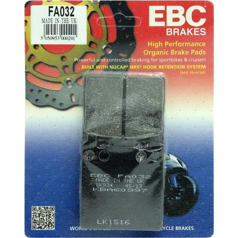 Pastiglie freno EBC FA032 (1/2)