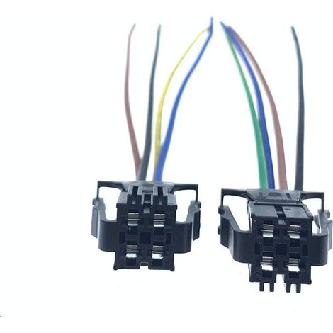 Applicable au connecteur de l'interrupteur de pare-soleil de lunette arrière Volkswagen Magotan B8 et au connecteur du faisceau de câblage des feux arrière Audi Q5 (4 broches) -- JB1308-4P