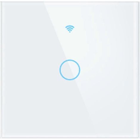 Intelligente, kabellose Touch-Wandleuchte mit Schalterknopf, neutralweiß (1/5)