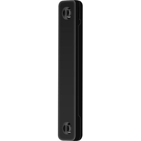 Lot de 12 moustiquaires magnétiques pour fenêtre - Clips de fixation - DIY - Accessoires pour moustiquaires - Boucle d'installation pour moustiquaire - Noir et blanc - 7,5 x 1,2 x 2 cm - Plastique (1/5)