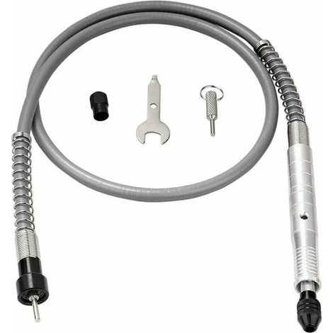 Mandrino prolunga flessibile per trapano elettrico da 3 mm per utensile smerigliatrice rotante compatibile con chiave (oro)