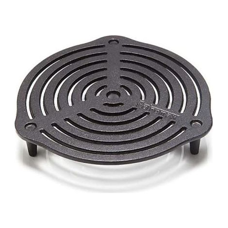 Griglia in ghisa Petromax 23 cm per barbecue all'aperto
