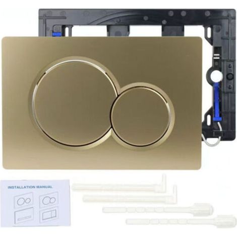 Plaque de commande WC Geberit Sigma 01 – Installation sans outils – Compatible avec réservoirs à deux volumes – Finition métal durable - SIGMA01 (1/4)
