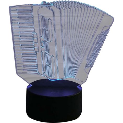 Desk and Table Lamp with Touch Control Remote Control 3D