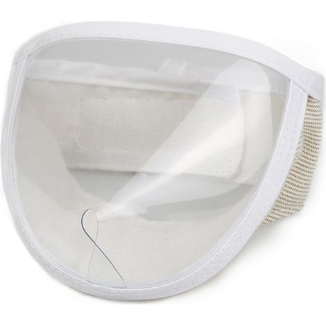 Masque transparent respirant pour chat, coupe-ongles pour animaux, protège-bouche pour le bain afin d'éviter les morsures mutuelles