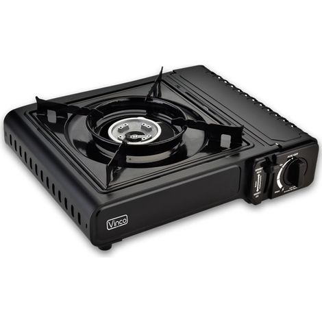 FORNELLO A GAS PORTATILE CON VALIGETTA 2,1 KW/H