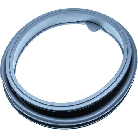 vhbw Joint de porte compatible avec Samsung WF0700NCEYAH, WF0700NCS6YAH, WF0700NCSYAH lave-linge - caoutchouc, diamètre 40 cm, gris