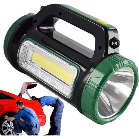 Linterna solar genérica,linterna LED solar portátil,impermeable,con batería de emergencia externa (1/5)