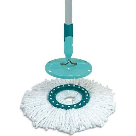2pcs Têtes de rechange Clean Twist Disc - Microfibre absorbante Franges souples - Carrelage et pierre (1/4)