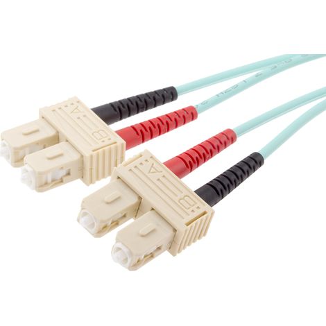 Câble fibre optique RS PRO 5m Avec connecteur / SC, OM3 Multi-mode ( Prix pour 1 )