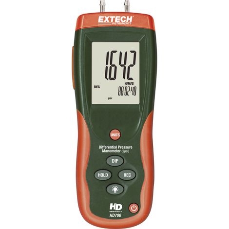 Extech HD700 Druck-Messgerät  Luftdruck 0 - 0.1378 bar