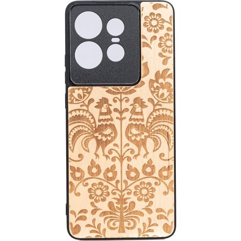 Custodia in legno Bewood per Motorola Edge 50 Pro POLISH FOLK ANIGRE (1/2)