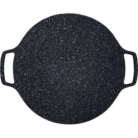 Poêle à griller antiadhésive Maifan avec revêtement en pierre, idéale pour le camping et la cuisine en extérieur (30 cm). (1/5)