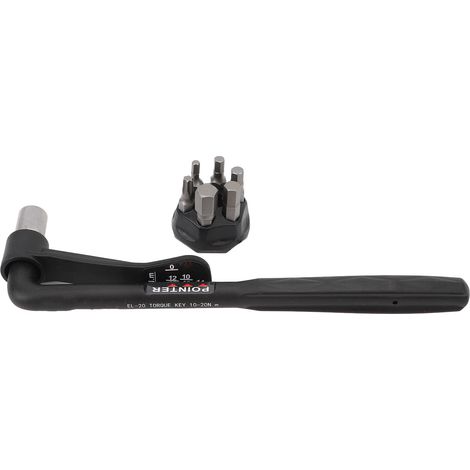 Clé dynamométrique pour vélo, en acier chrome vanadium, haute précision, type aiguille, jeu de clés dynamométriques à six pans intérieurs (1/5)