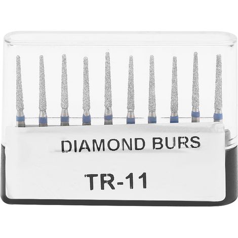 50 Hochgeschwindigkeits-Diamant-Dentalbohrer FG 1,6 mm (50er-Packung) (1/5)