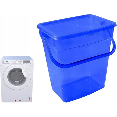 Contenitore per polvere Plast Team da 6 litri, blu trasparente (1/5)
