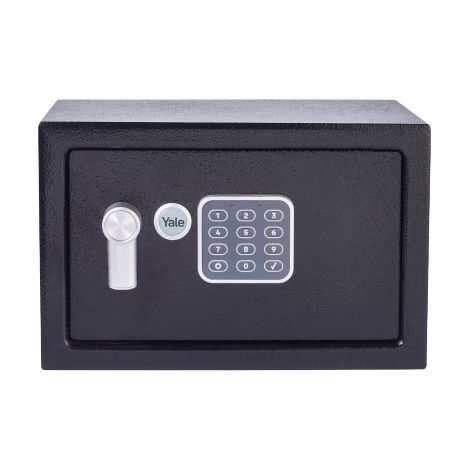 Coffre-fort électronique à alarme Yale - Small 8.6L - sirène 130 dB - 20x31x20cm YEC/200/DB2