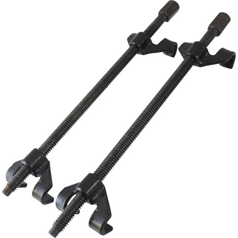 BlueSpot 2pc Coil Spring Compressor Clamps Heavy Duty Suspension Tool 370mm (1/2)