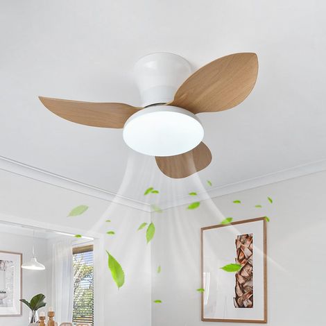 65CM Ventilateur Plafonnier avec Télécommande Dimmable Silencieux Plafonnier Ventilateur  6 Vitesses (1/5)