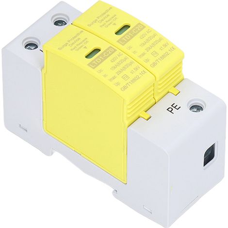 Überspannungsschutzgerät, Leitungsschutzschalter, AC 420 V, 10 kA–20 kA, 2-polig, für elektrische Geräte (1/5)