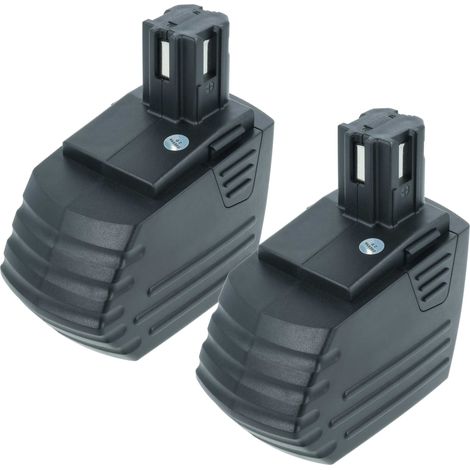 vhbw 2x Akku kompatibel mit Hilti SFL 12/15, SF 151-A, SFH 151-A, SF 150-A Werkzeug (3300 mAh, NiMH, 15,6 V)