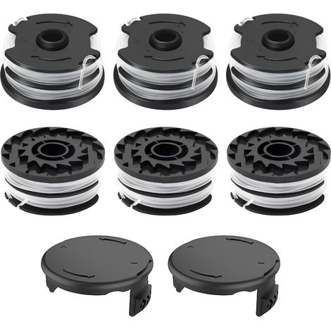 Fil Coupe Bordure - 1,6 mm - 8,3 m - Pour Débroussailleuse TLP-01 - 6 Bobines