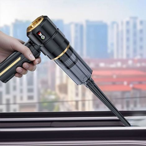 Aspirateur à Main Sans Fil Rechargeable - - 21000Pa - Aspirateur Voiture Puissant 4 en 1 - 3 Vitesses - Voiture,Maison,Poils (1/4)