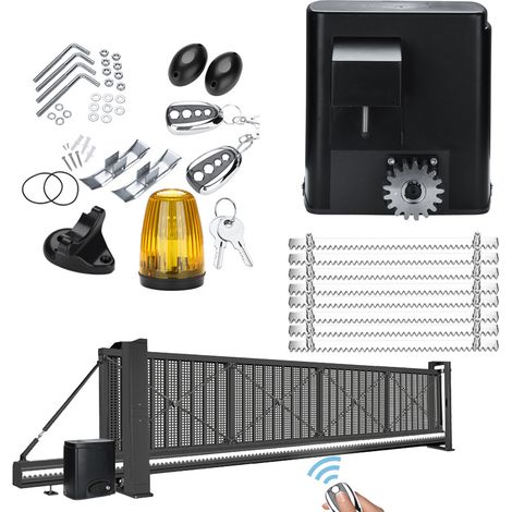Apriporta scorrevole + 2 telecomandi - Potenza nominale 280W .Peso massimo ammesso del cancello 600 kg (1/5)