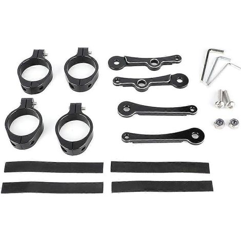 Support de phare de moto de 1,5 à 1,6 pouce, fixation pour phare/clignotant sur tube de fourche, compatible Yamaha