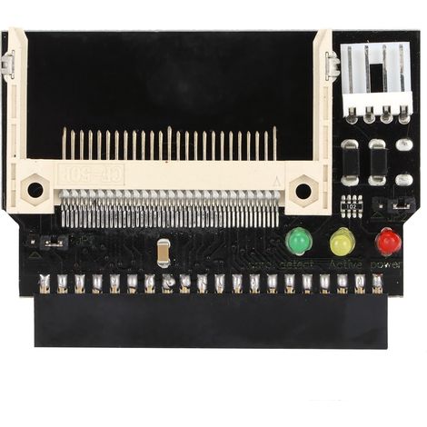 40-poliges CF-zu-IDE-Konvertermodul für 3,5-Zoll-Festplatten, 5V/3,3V-Stromversorgung, robust und zuverlässig.