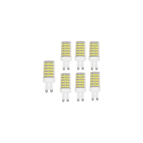 Lot de 6 Ampoule LED G9 10W (Ampoule halogène équivalente 100W) G9 1000LM, Blanc Froid 6000K, Base en Céramique,Non Dimmable, Ampoule capsule g9 220v (1/5)
