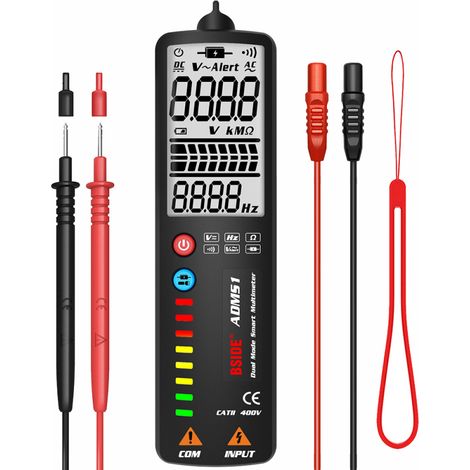 Intelligentes Multimeter mit 2000 Zählwerten für Widerstands- und Frequenzmessungen