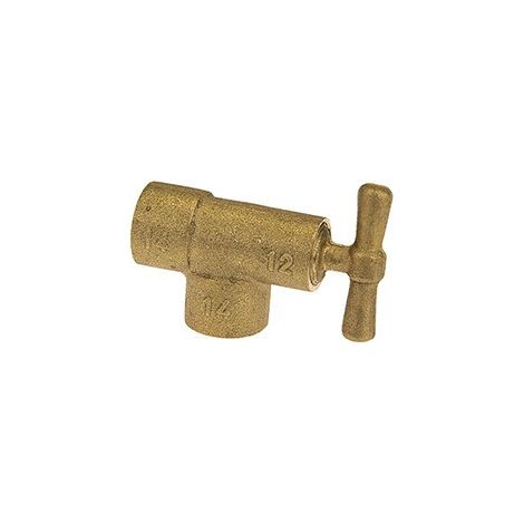 Dumont - Té purgeur équerre 90P 14mm - D21303B