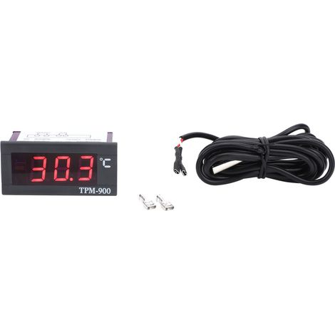 Thermomètre Numérique LCD Haute Précision -40℃ à +110℃ pour Cuisine et Salle de Bain (1/5)