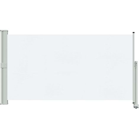 Tenda laterale 100% poliestere ferro acciaio vidaXL