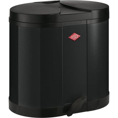 Wesco Pattumiera Beta 15 Litri Nero