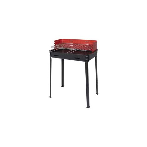 Barbecue à charbon rectangulaire "Flavia" - grille cm.50x35