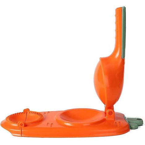 dumpling Skin Magic Diy Dumpling Machine (orange), Multifunctional 2-in-1 Dumpling Machine, Dumpling Making Hand Press Mold Set (1/5)