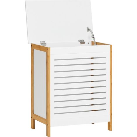 Cesto para la Colada,Canasto para la Ropa Sucia,Amario para Baño,FSS66-WN SoBuy ES