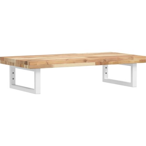 Maison Exclusive - Waschbeckenregal Wandmontage Stahl und Akazien