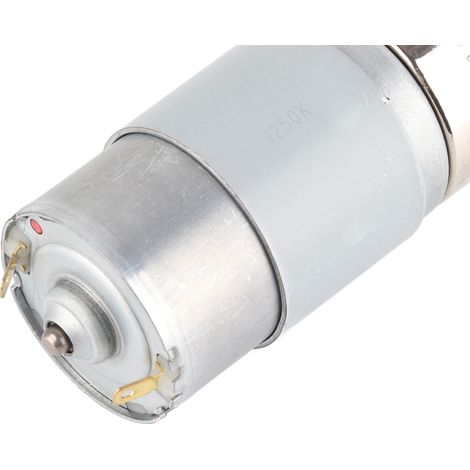 Moteur à engrenages CC Mini basse vitesse CW CCW Support à aimant permanent Contrôle Sport 12V XD42GA755 (30 tr/min) (1/5)