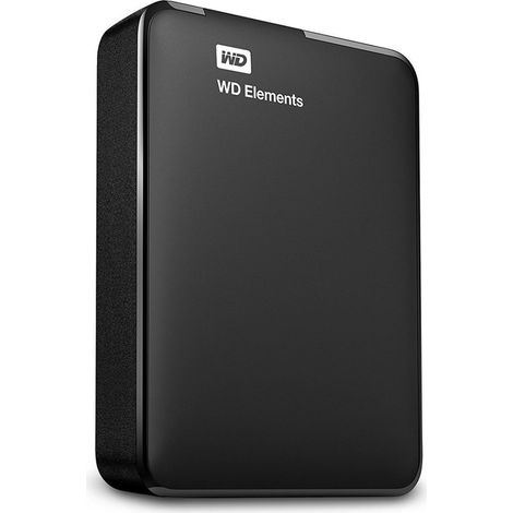 Disco rigido portatile WD Elements da 4 TB, nero, WDBLSS0040BBK-wesn (1/3)