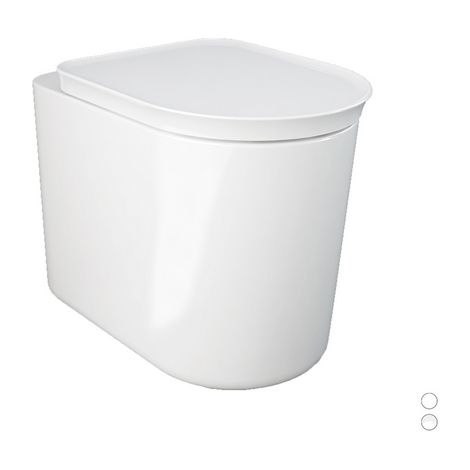 Vaso filo muro valet bianco opaco (1/3)