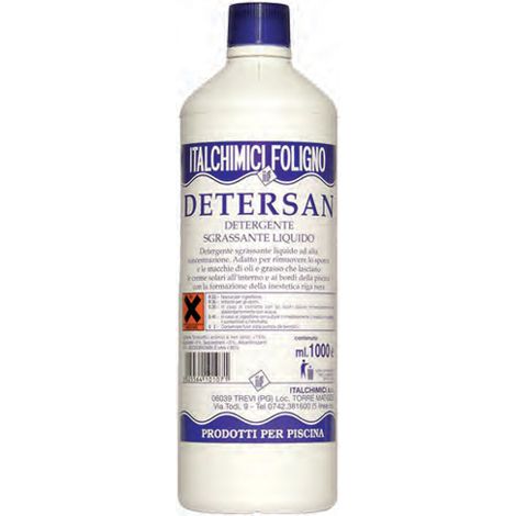 DETERSAN LT.1 DETERGENTE SGRASSATORE PULIZIA PISCINA ITALCHIMICI