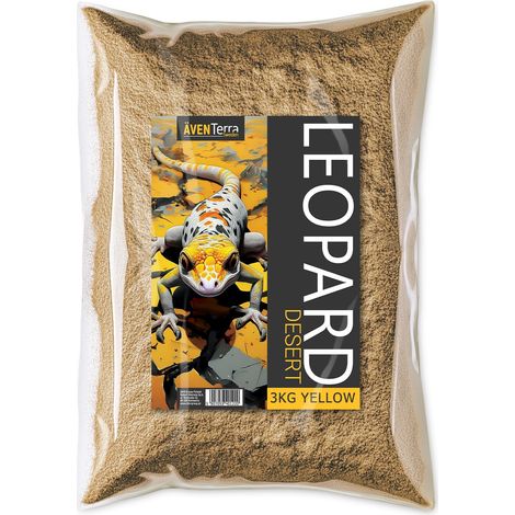Aventerra Svezia leopardo giallo deserto 3 kg - argilla per terrario (1/5)