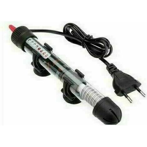 RHG Chauffage pour aquarium- Tige Chauffante Aquarium Submersible, Reglage De La Temperature, 220-240V 25W-