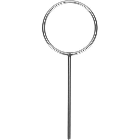 Laboratory Stainless Steel Support Ring Sturdy Corrosion Resistant Laboratory Experiment100mm / 3.9in (1/5)